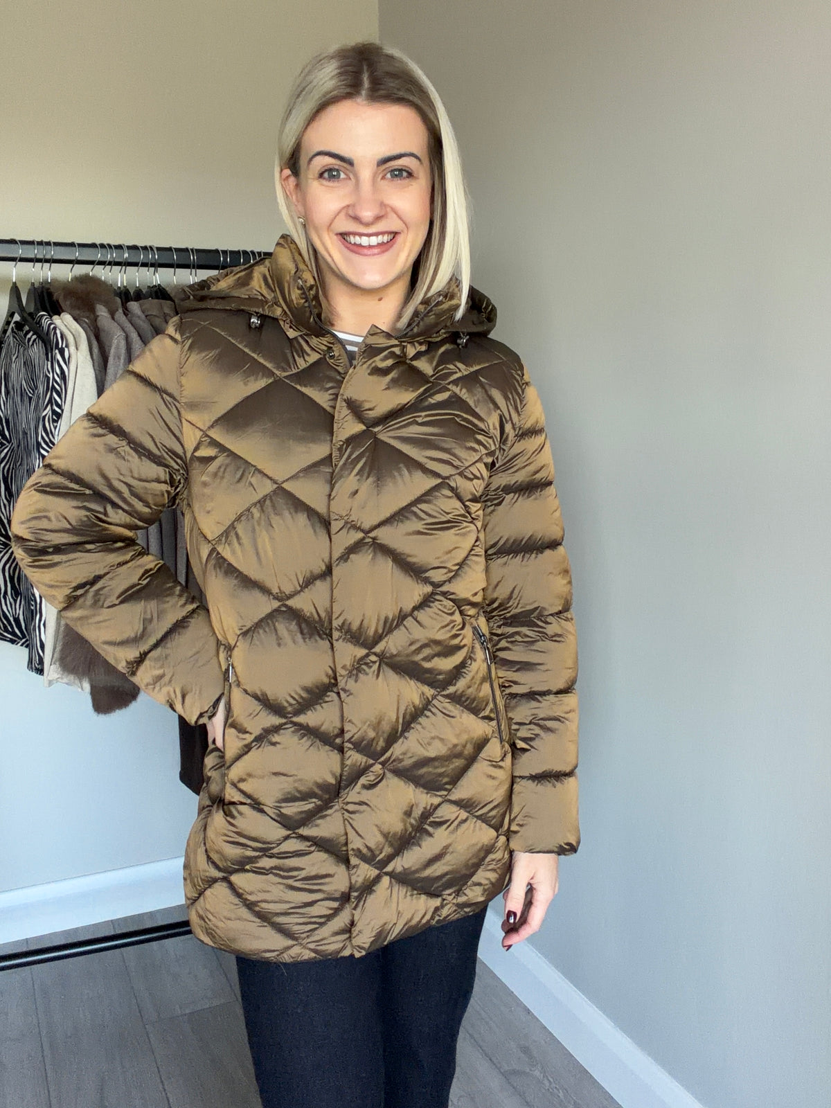 Mudflower Bronze Quilt Coat