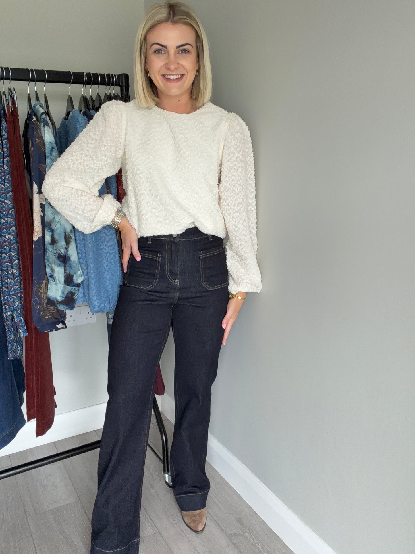 Rant & Rave Hannah Cream Top