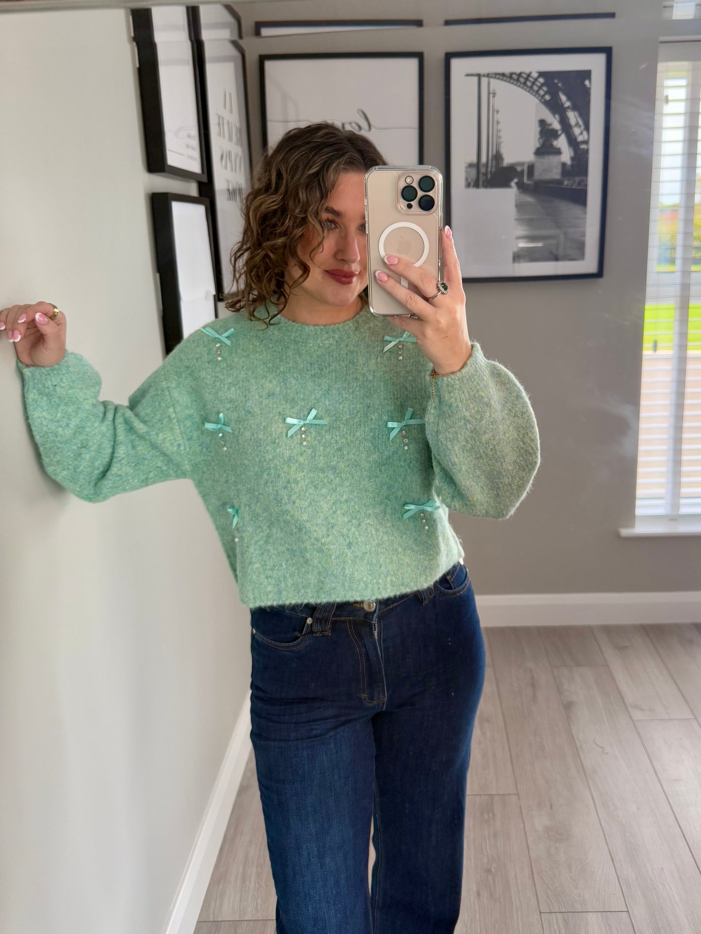 Rant & Rave Whilder Green Jumper