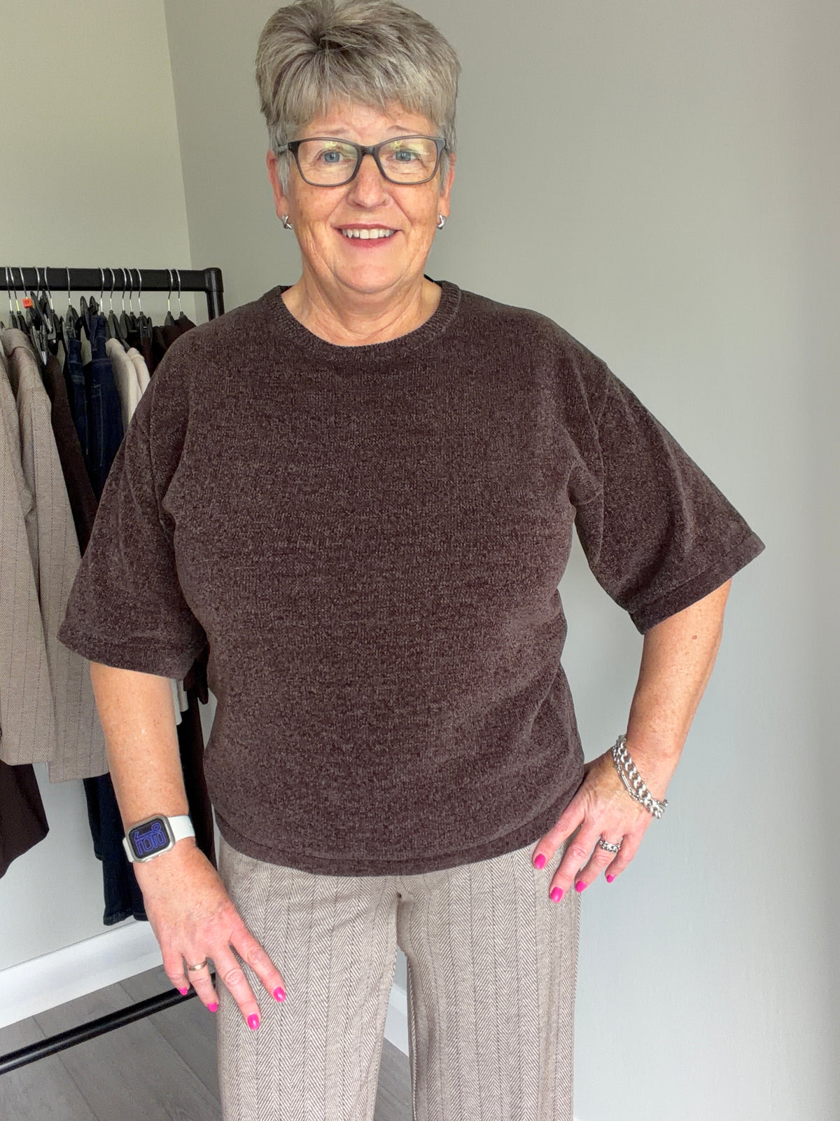 Freequent Mole Velour Jumper