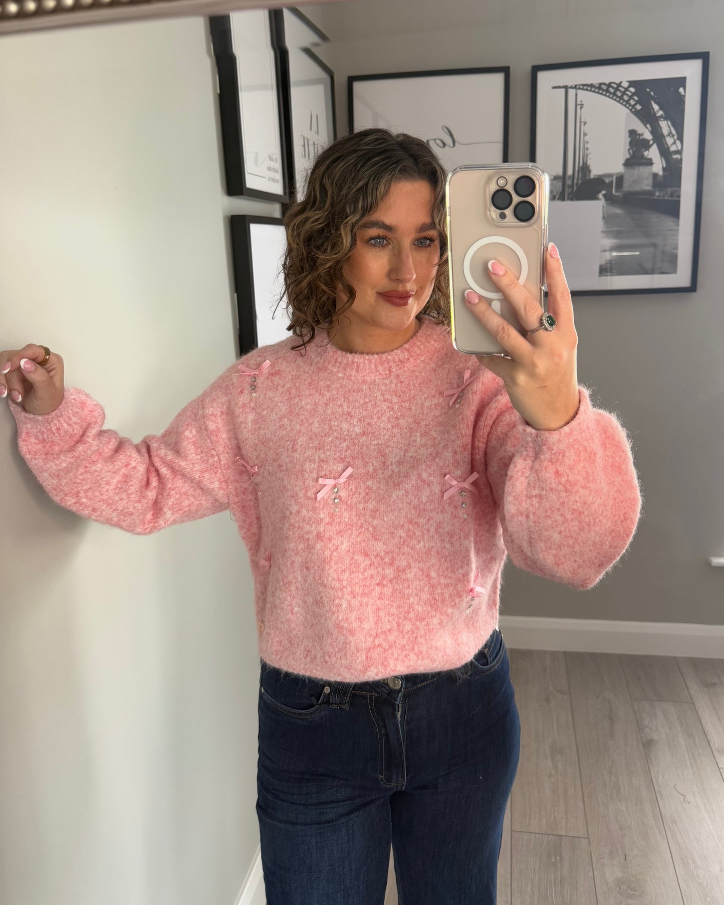 Rant & Rave Whilder Pink Jumper