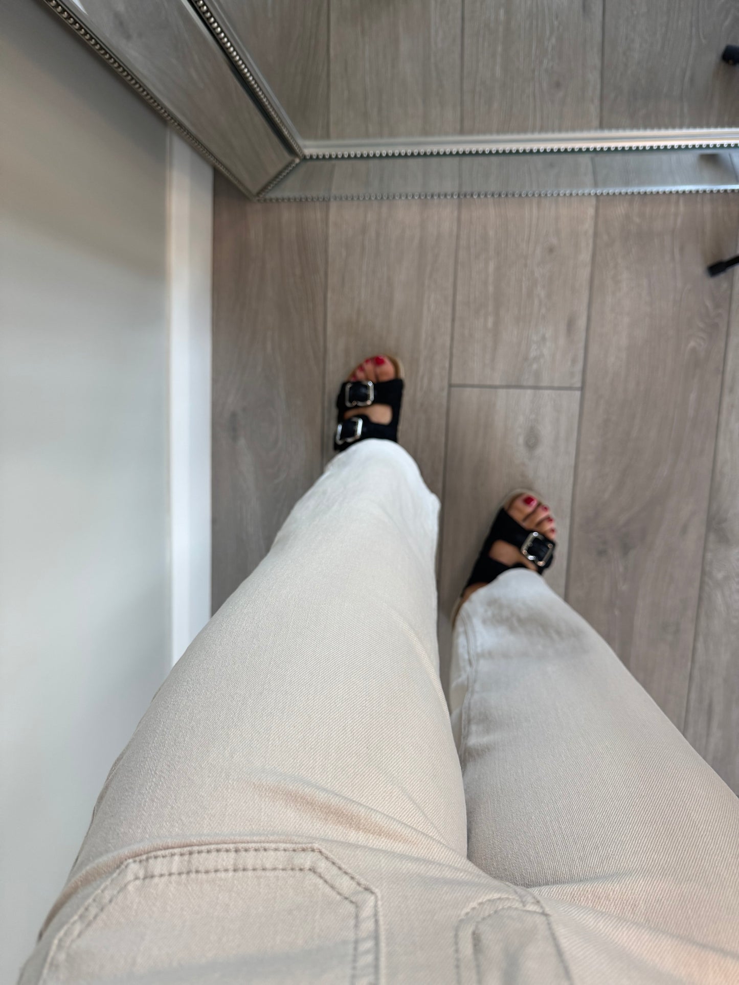Kaffe KAbrook Moonbeam Cropped Jean