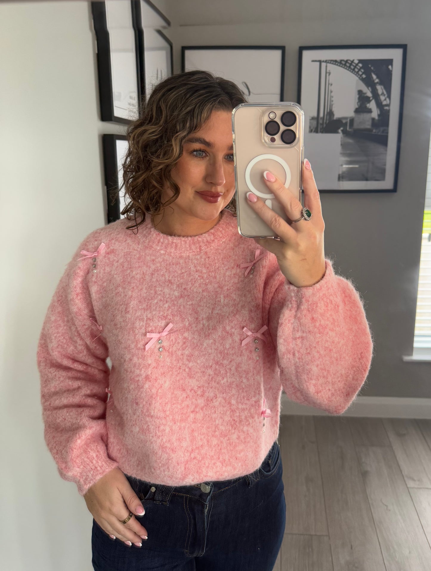 Rant & Rave Whilder Pink Jumper