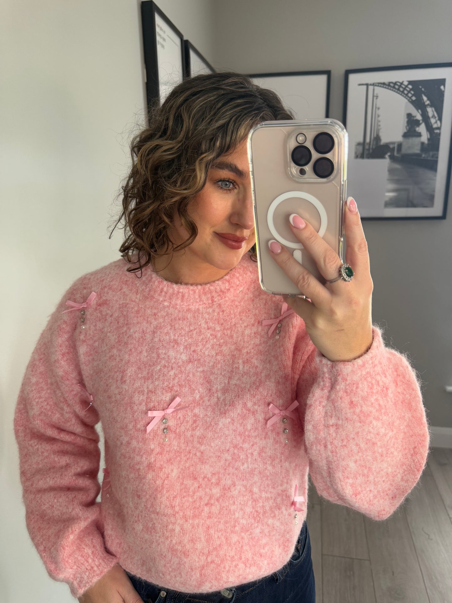Rant & Rave Whilder Pink Jumper