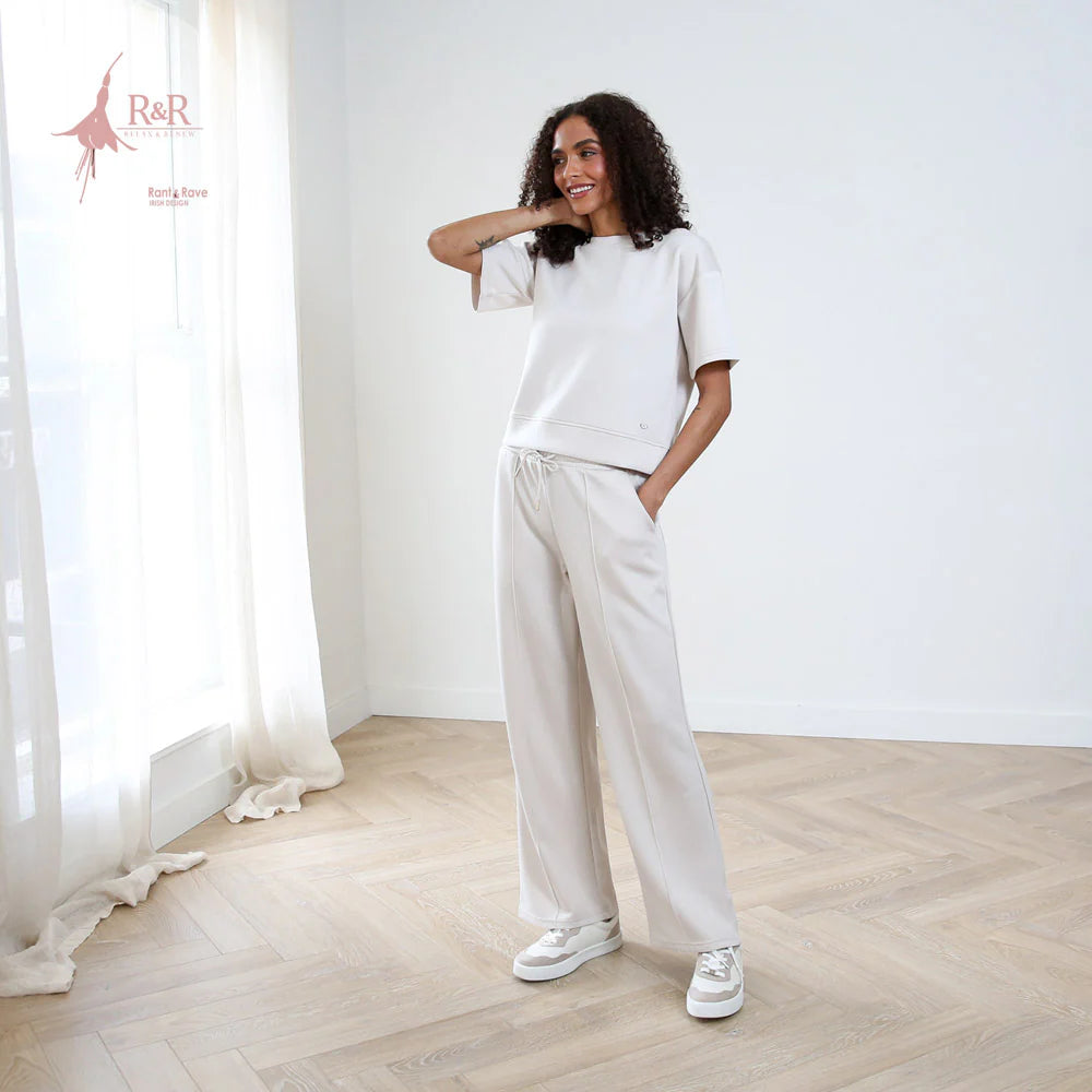 Relax & Renew Alexandra Stone SS Sweater