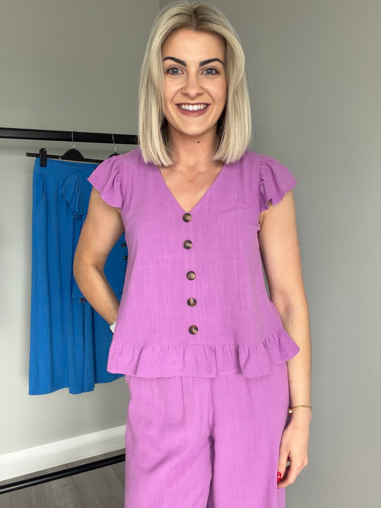 Rant & Rave Lois Purple Co-Ord