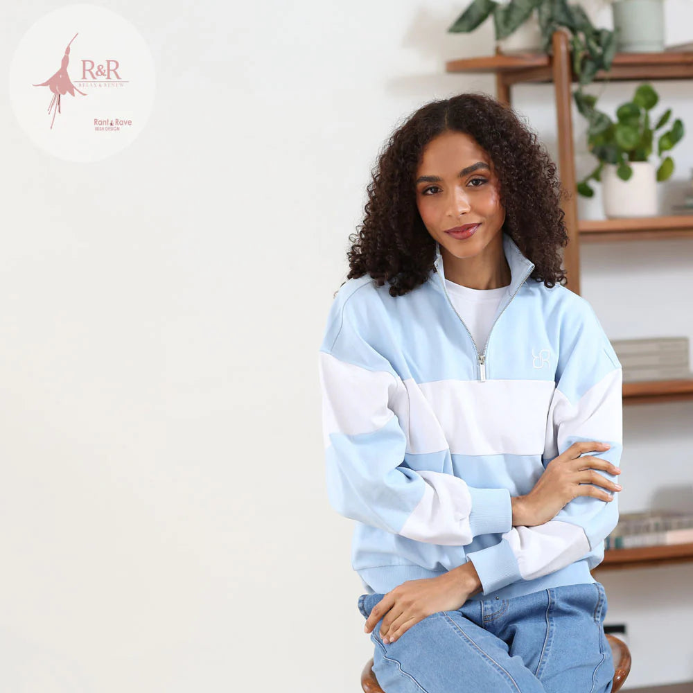 Relax & Renew Eudora Sky Half Zip