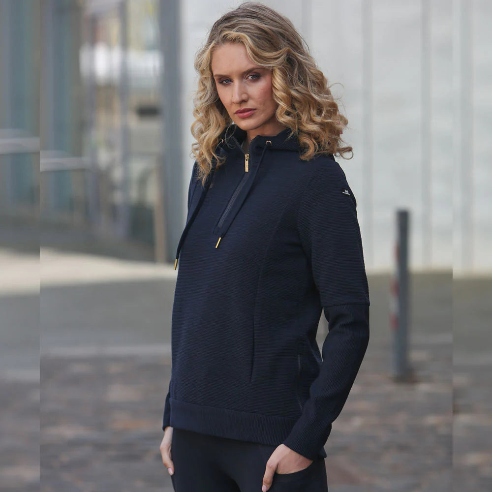 Relax & Renew Felicity Navy Hoody