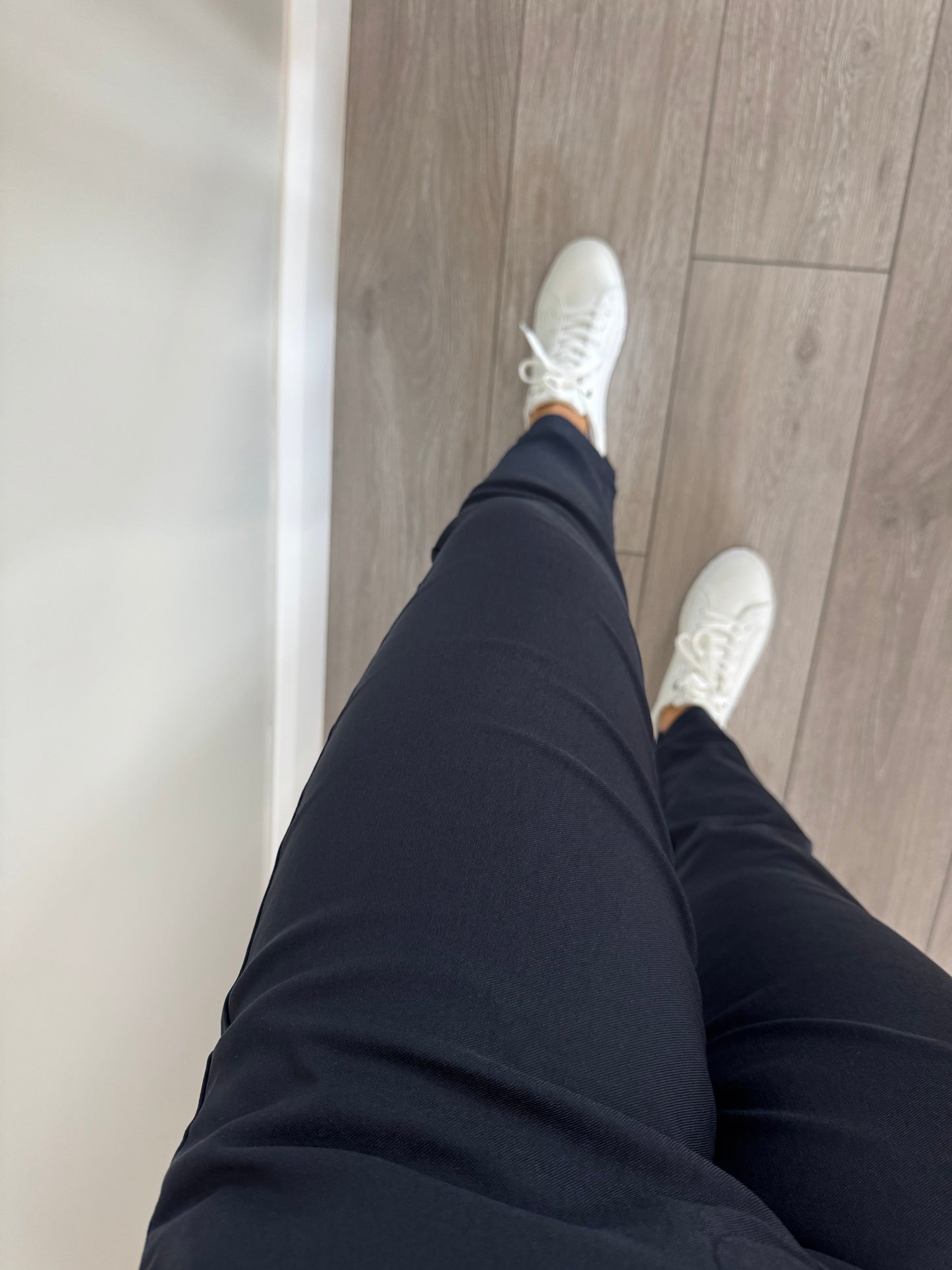 Freequent Navy Bengaline Trousers