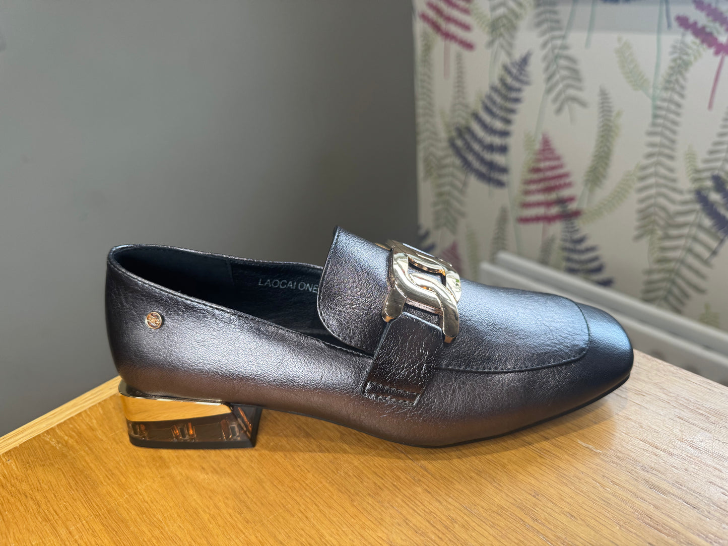 Zanni Laocai Iron Shimmer Loafer