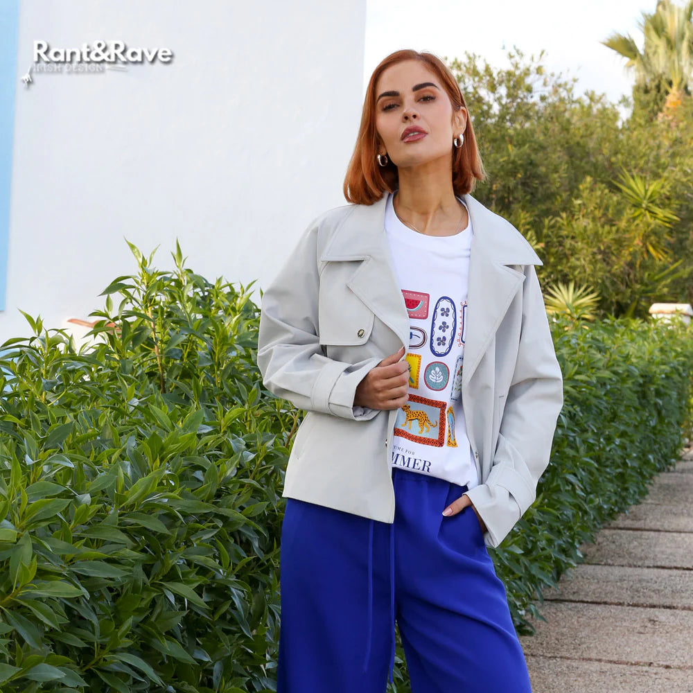 Rant & Rave Octavia Grey Jacket