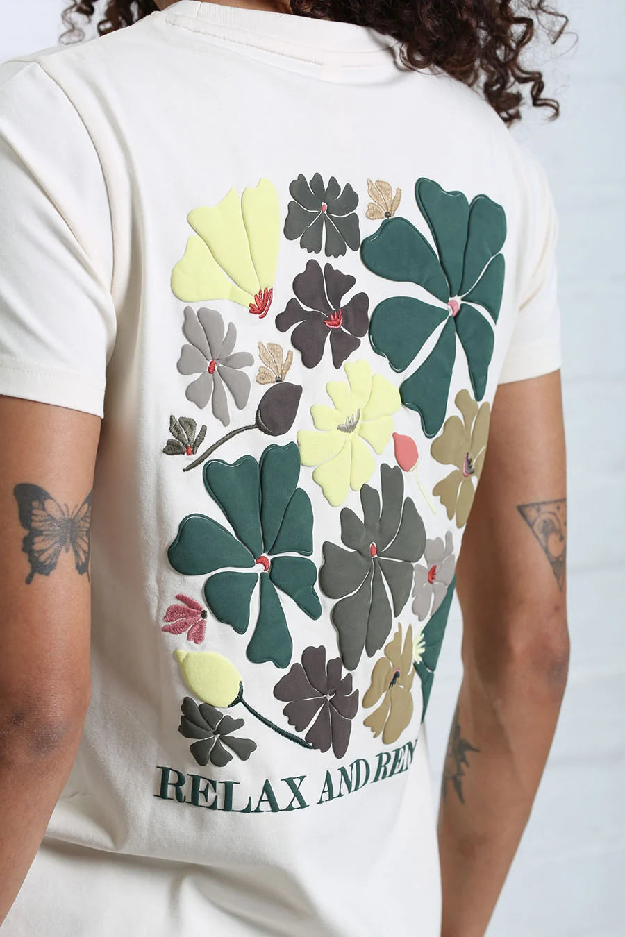Relax & Renew Faye Cream Tee