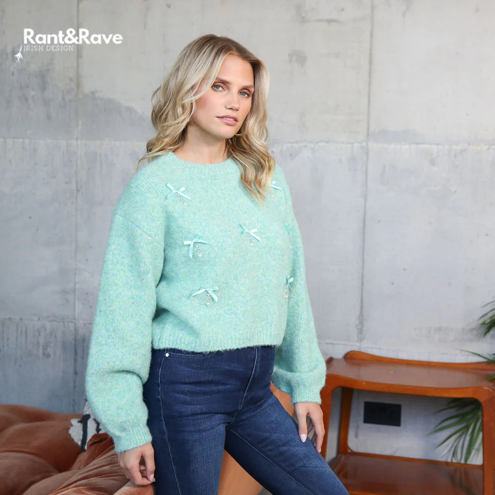 Rant & Rave Whilder Green Jumper