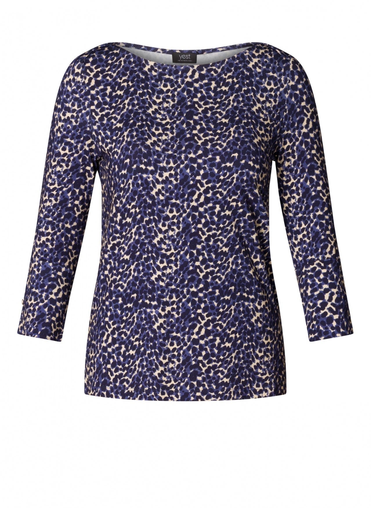 Yest Navy/Multi Top