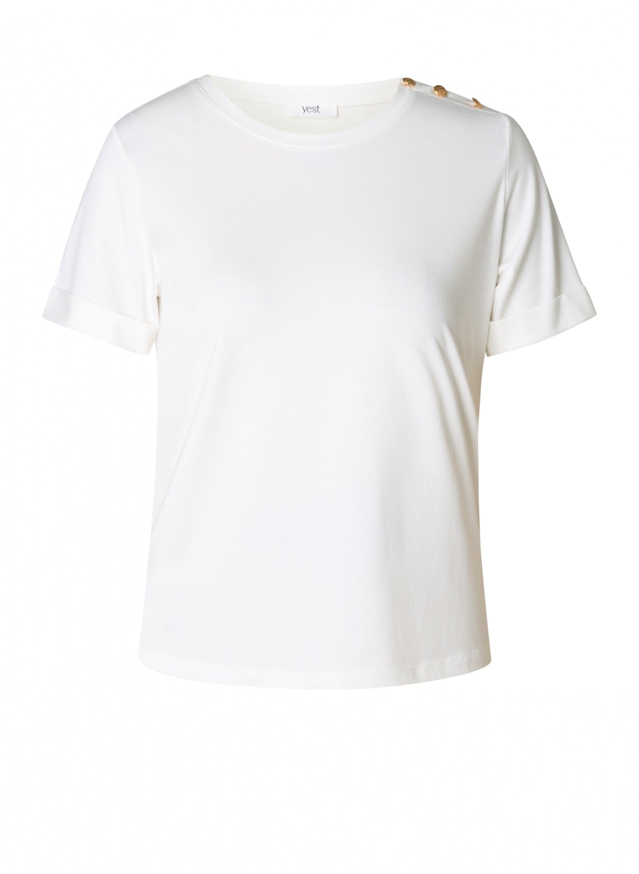 Yest White/Gold Top