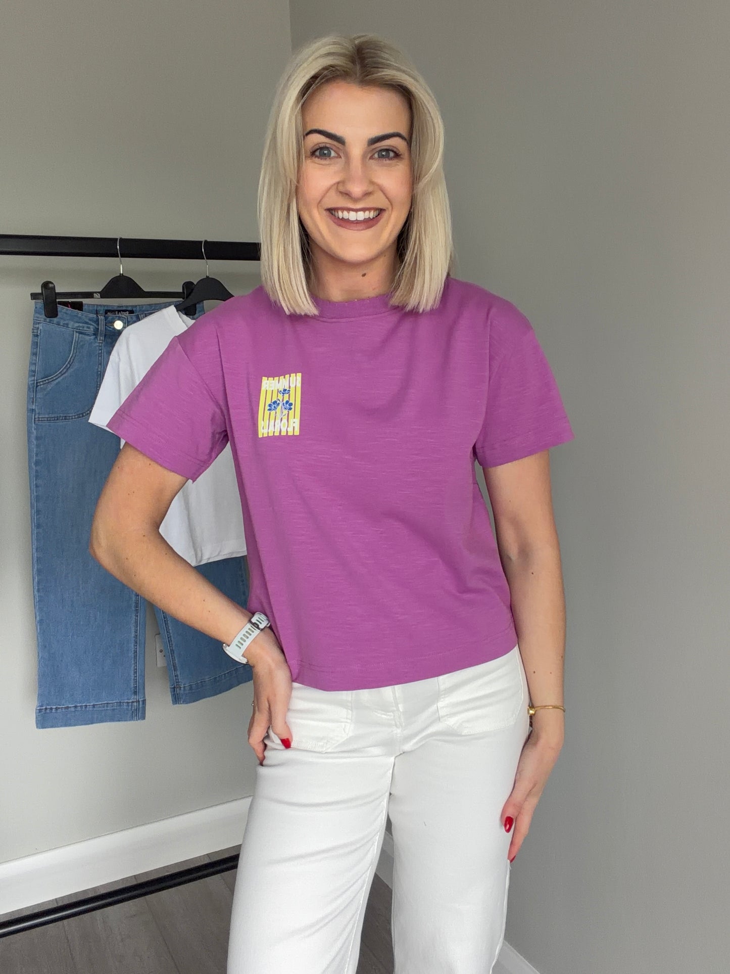 Rant & Rave Malise Purple Tee
