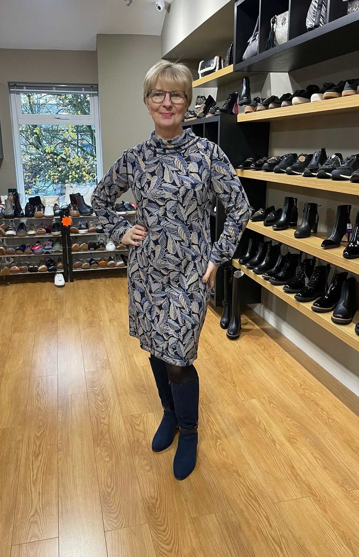 Adini Brava Reversible Autumn Leaf Dress