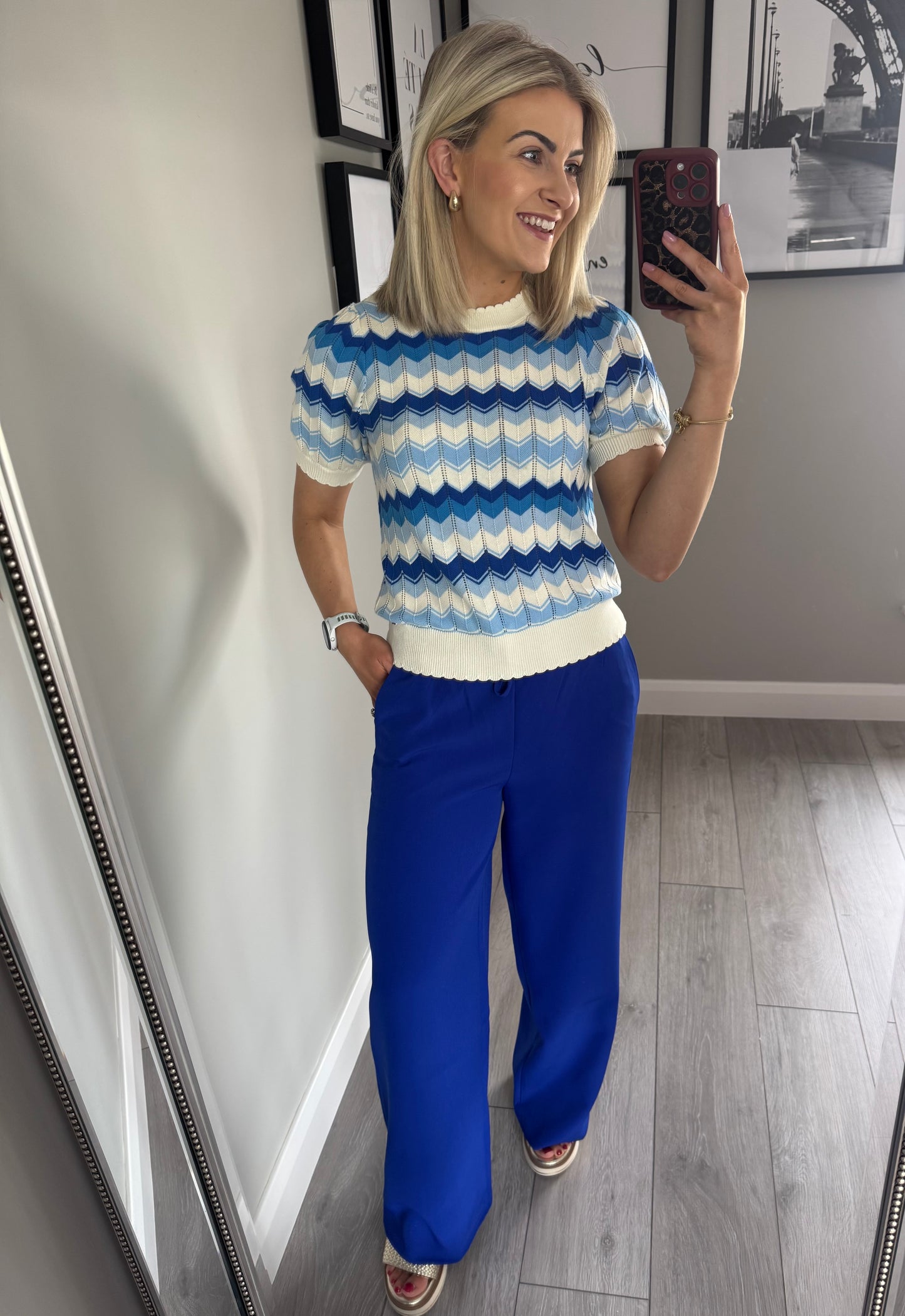 Rant & Rave Josie Cobalt Trousers