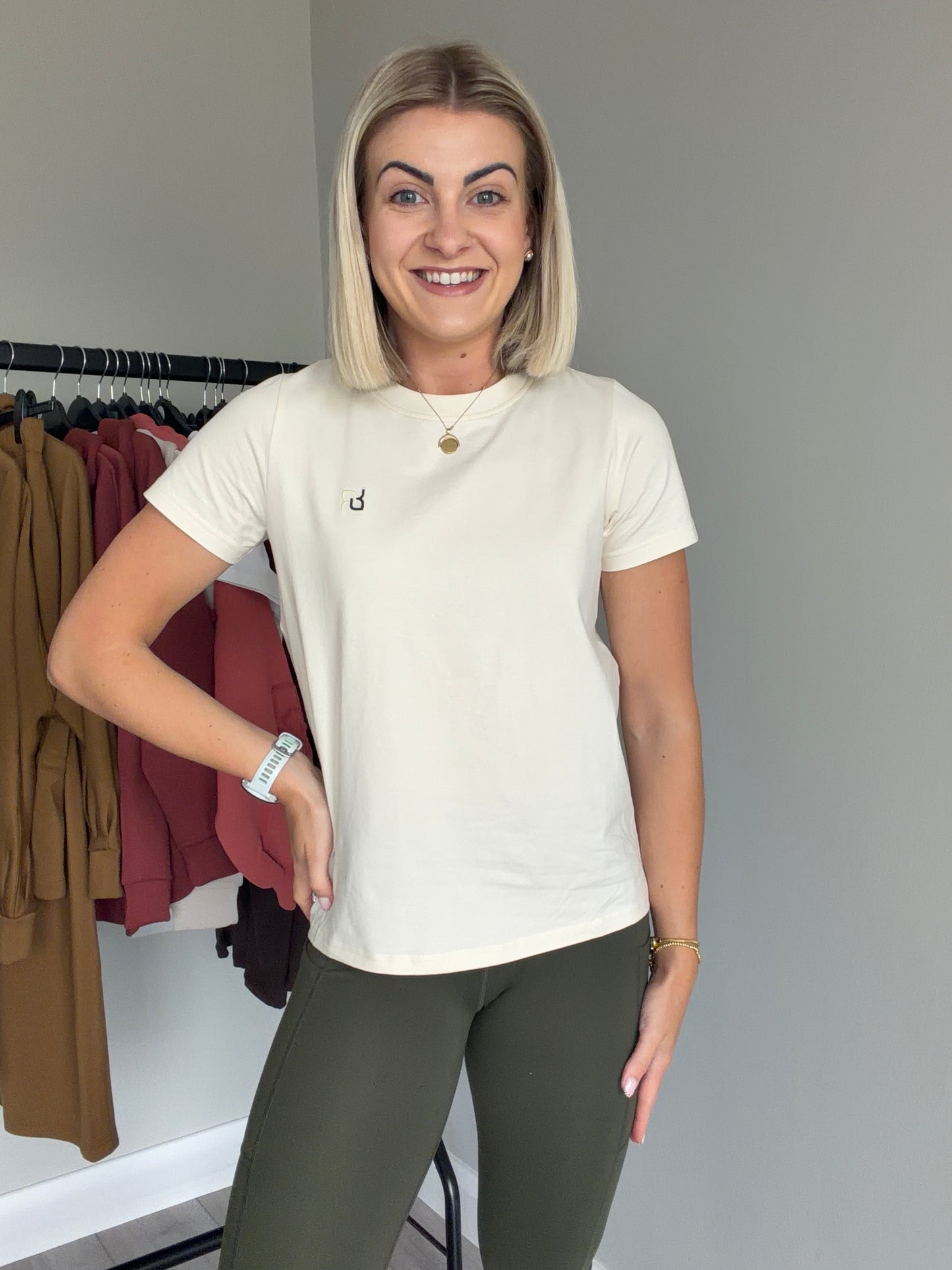Relax & Renew Faye Cream Tee