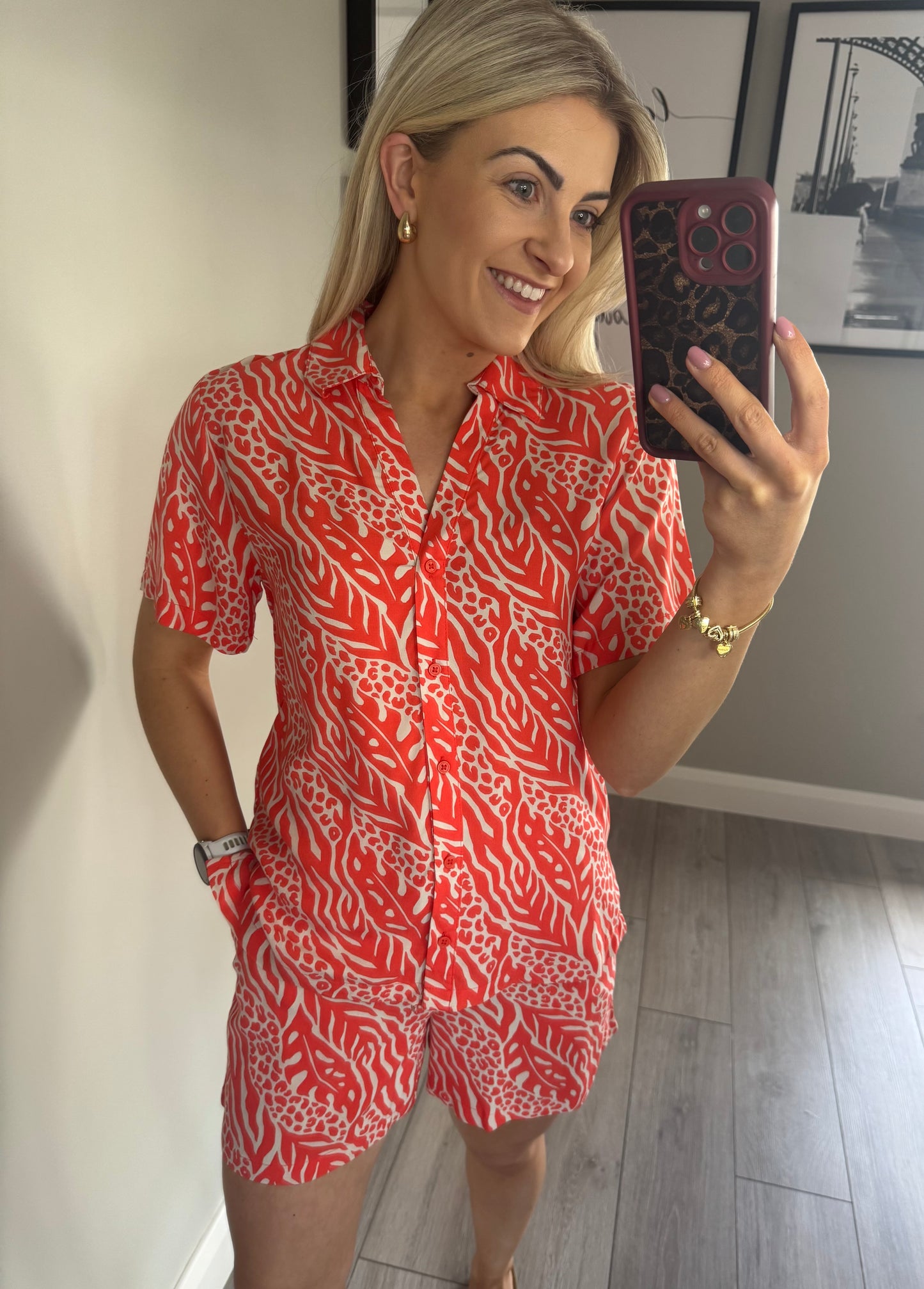 B.Young BYmmjoella Nature Vibes Shirt