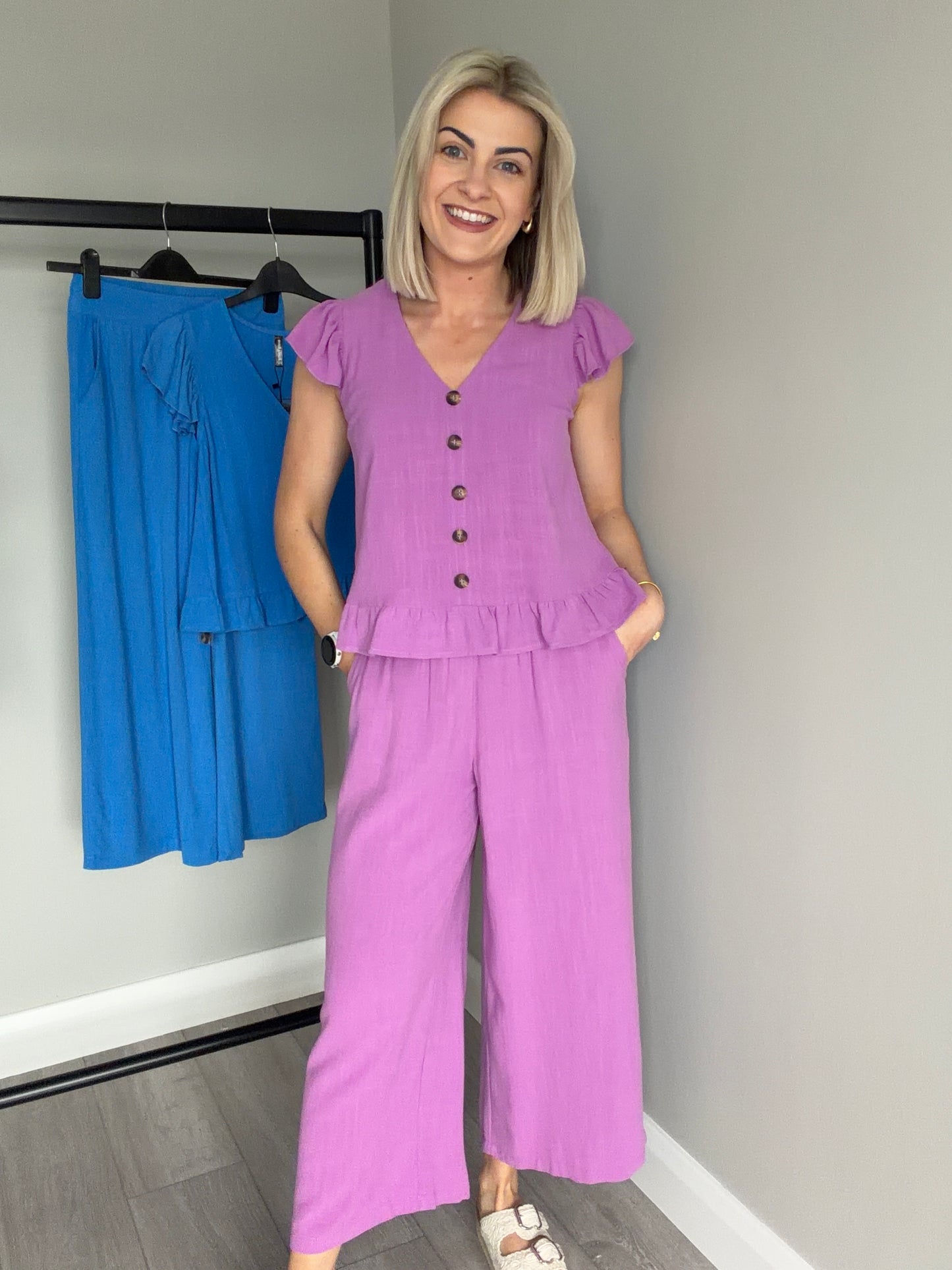 Rant & Rave Lois Purple Co-Ord