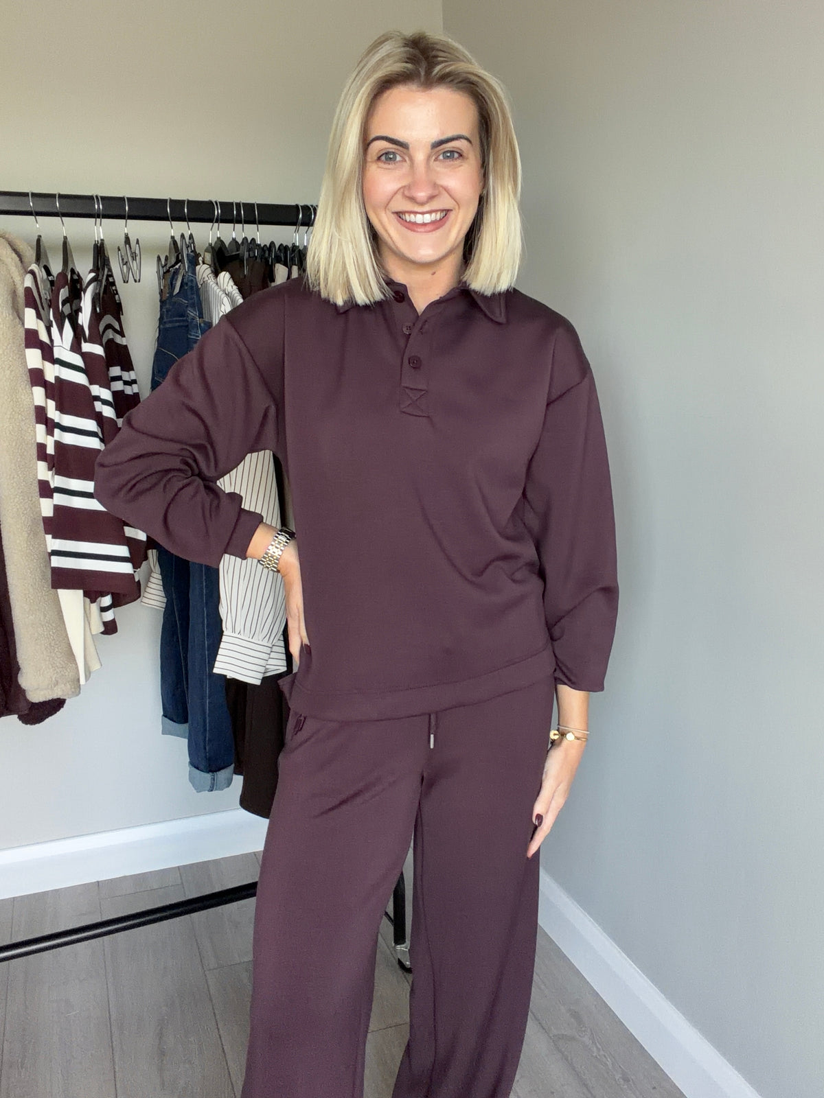 B.Young BYpusti Fudge Polo Sweat