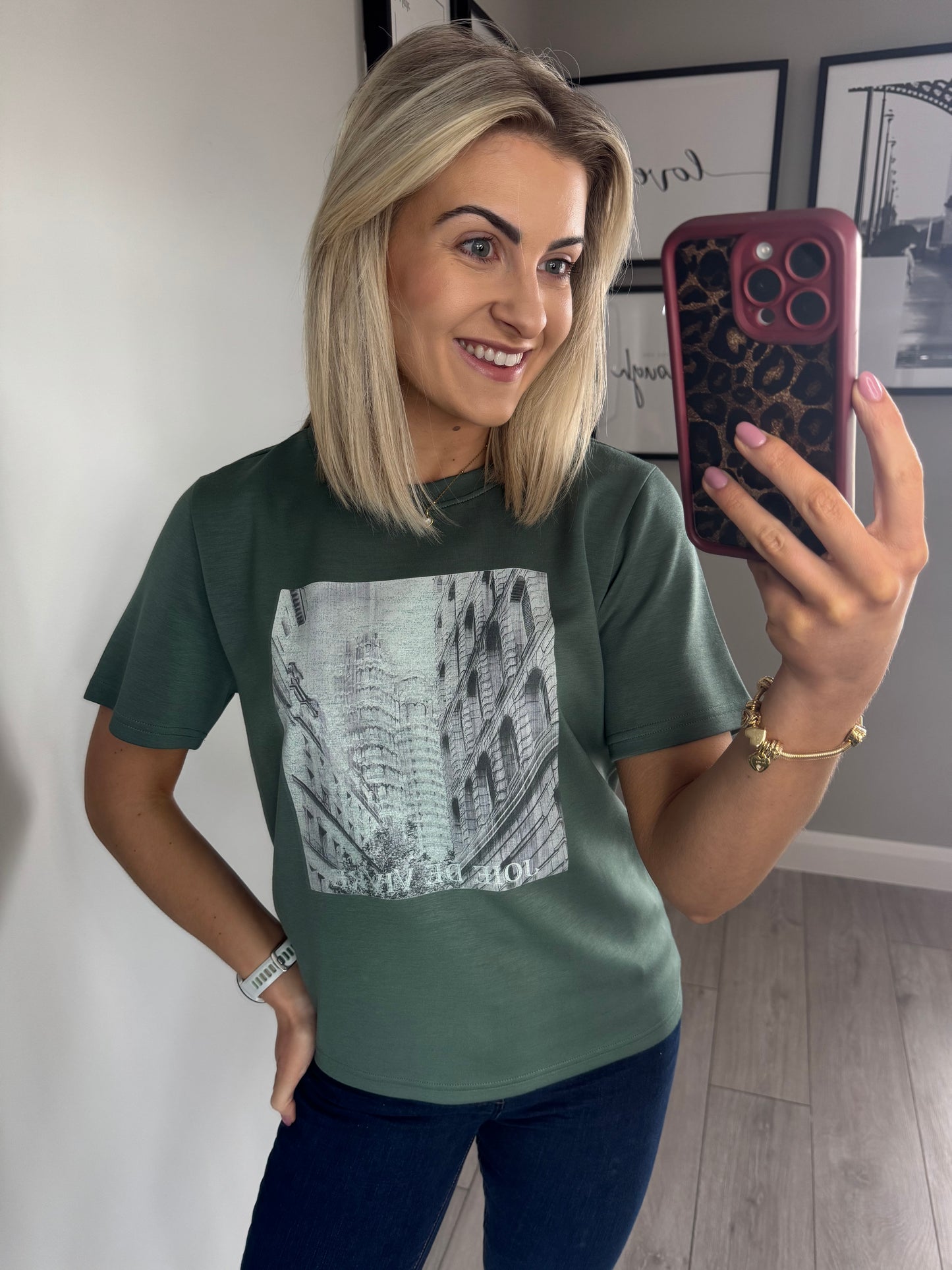 Freequent Forest Print Tee
