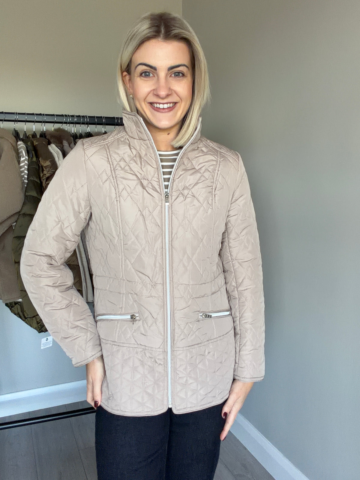 Stone Quilt Coat