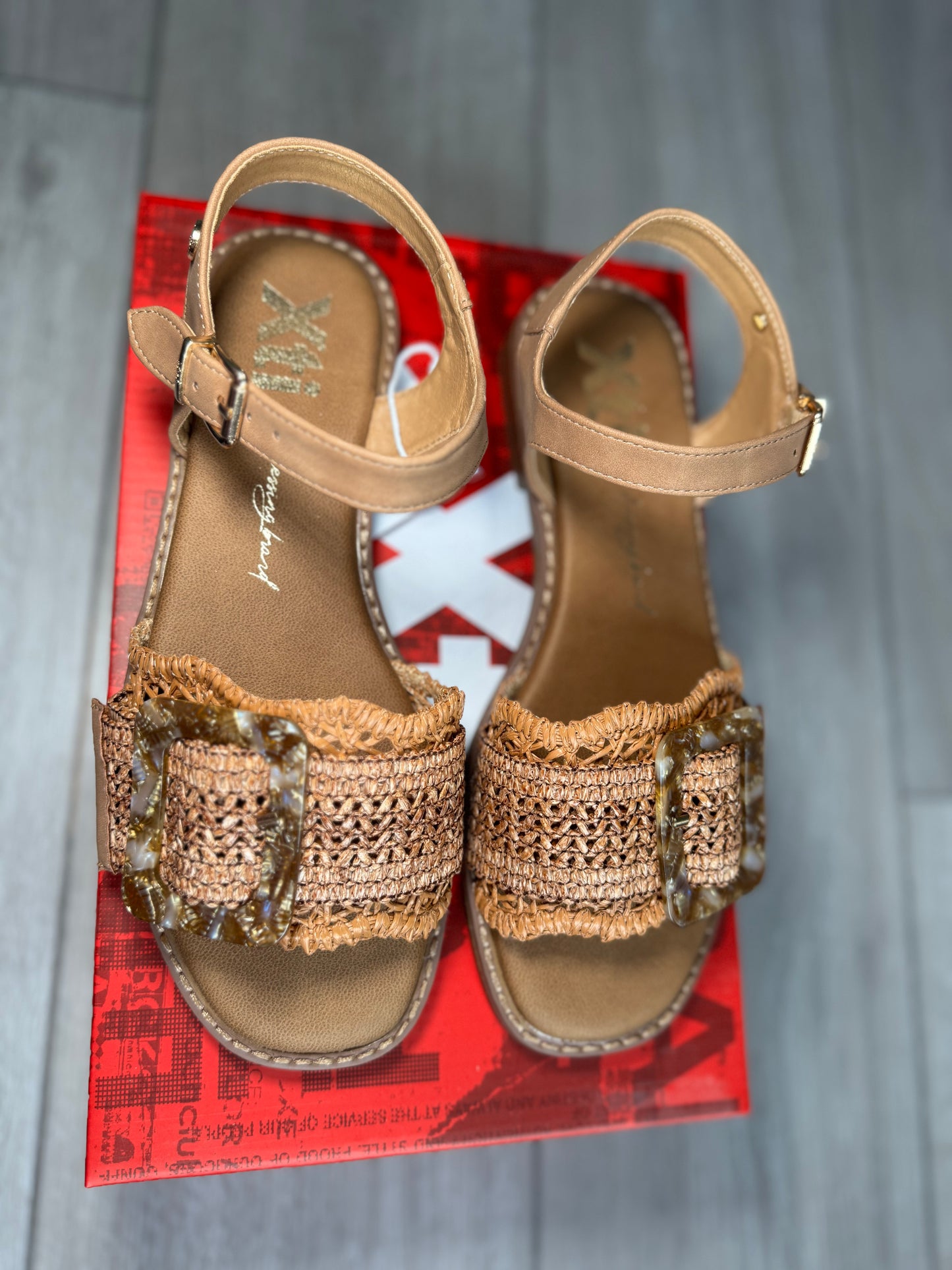 XTI Camel Weave Sandal