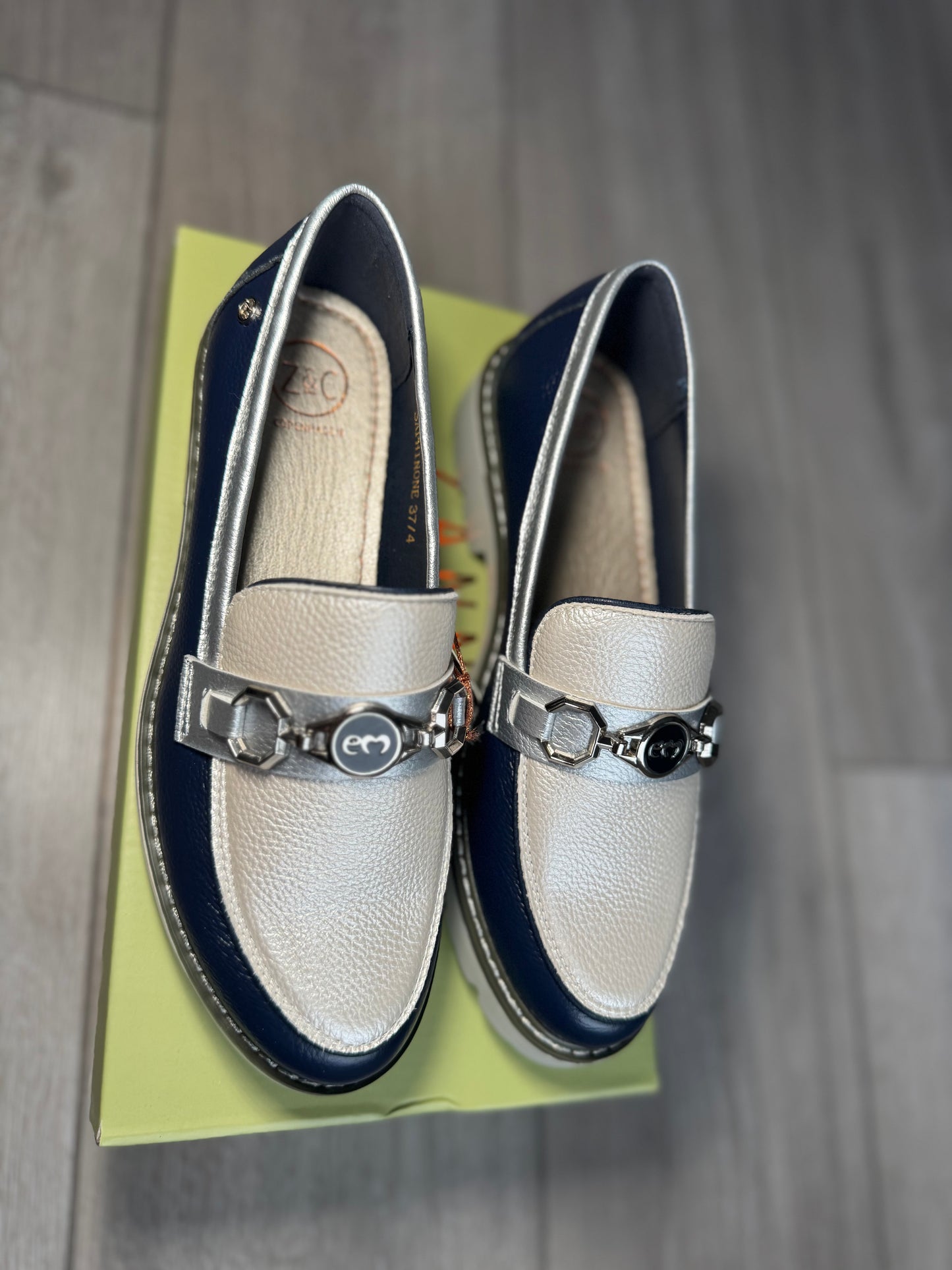 Zanni & Co Saphin Cobalt Trucco Loafer