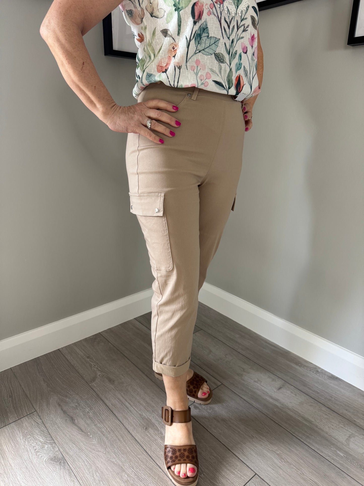 Classic Stone Bengaline Cargo Crop