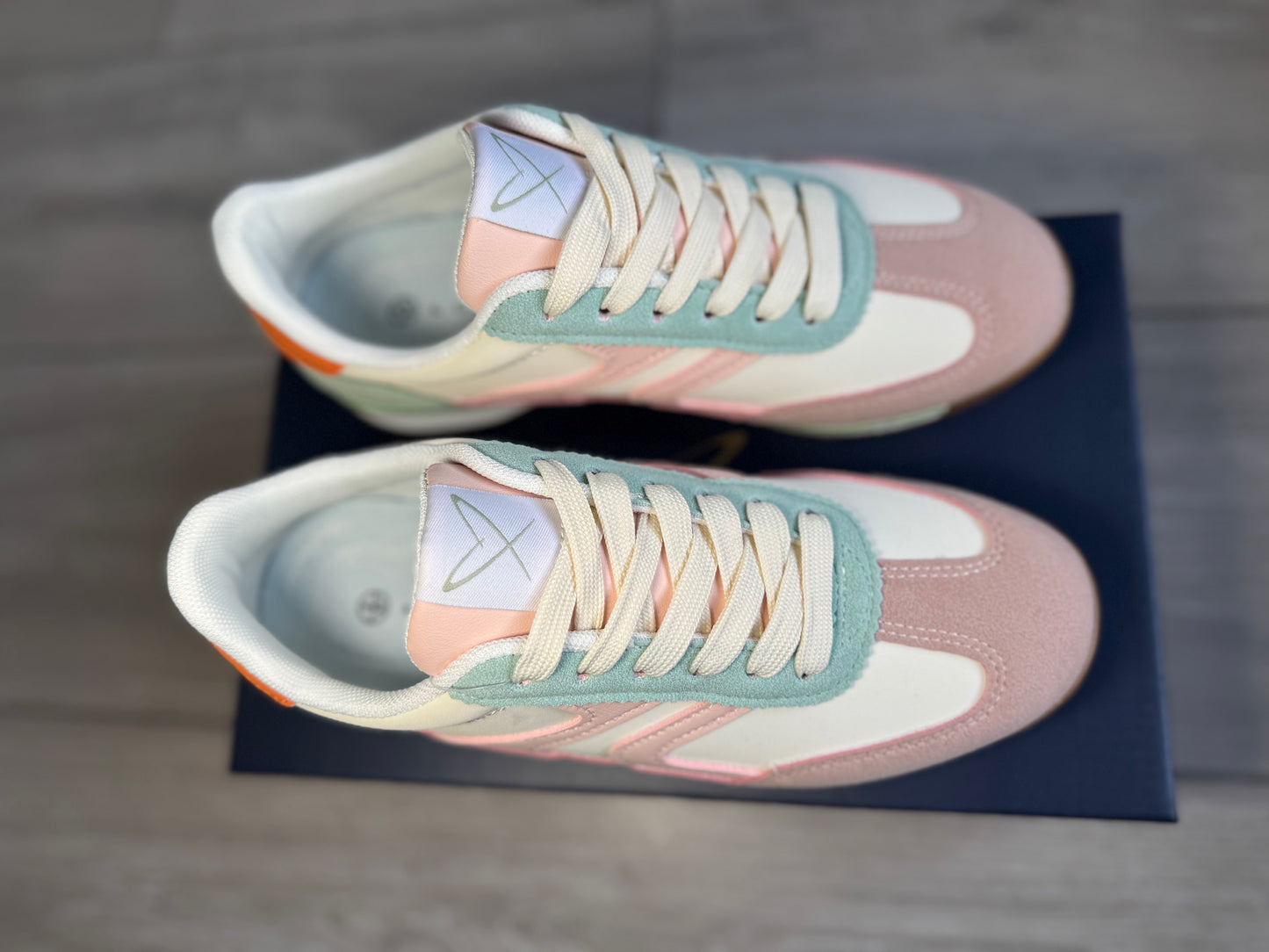 Lunar Zoe Beige Multi Trainer