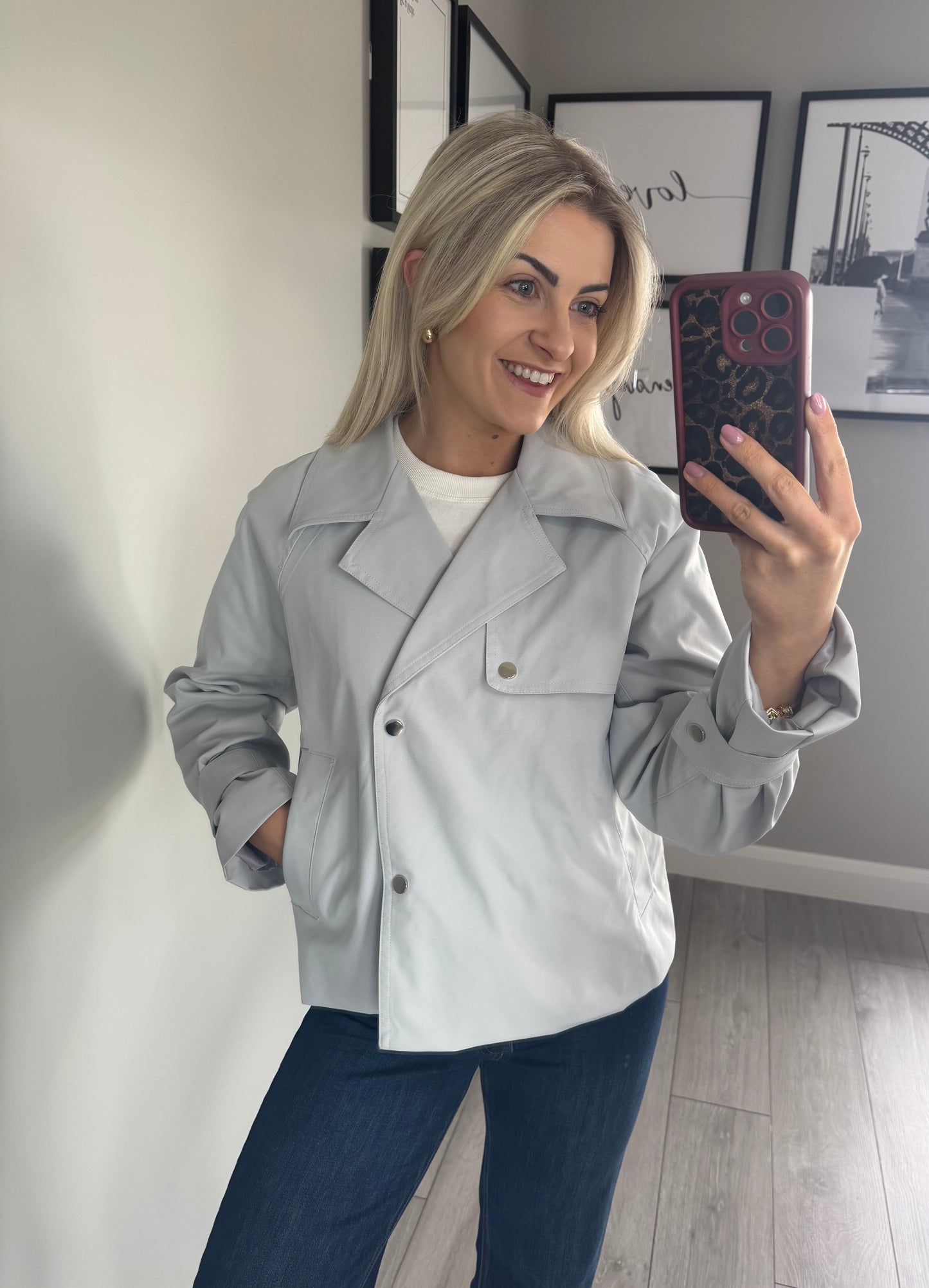 Rant & Rave Octavia Grey Jacket