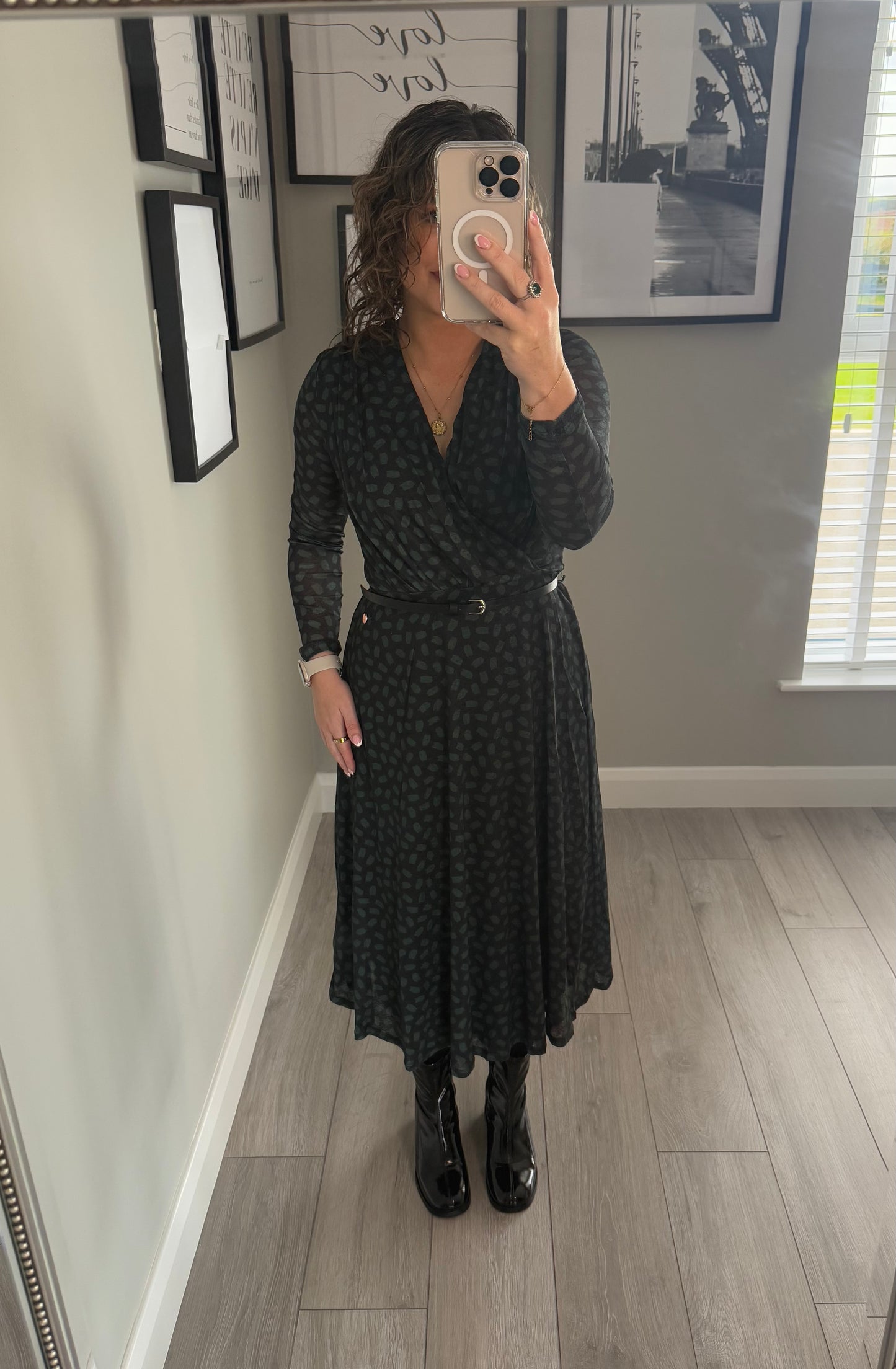 Rant & Rave Henrietta Black Dress