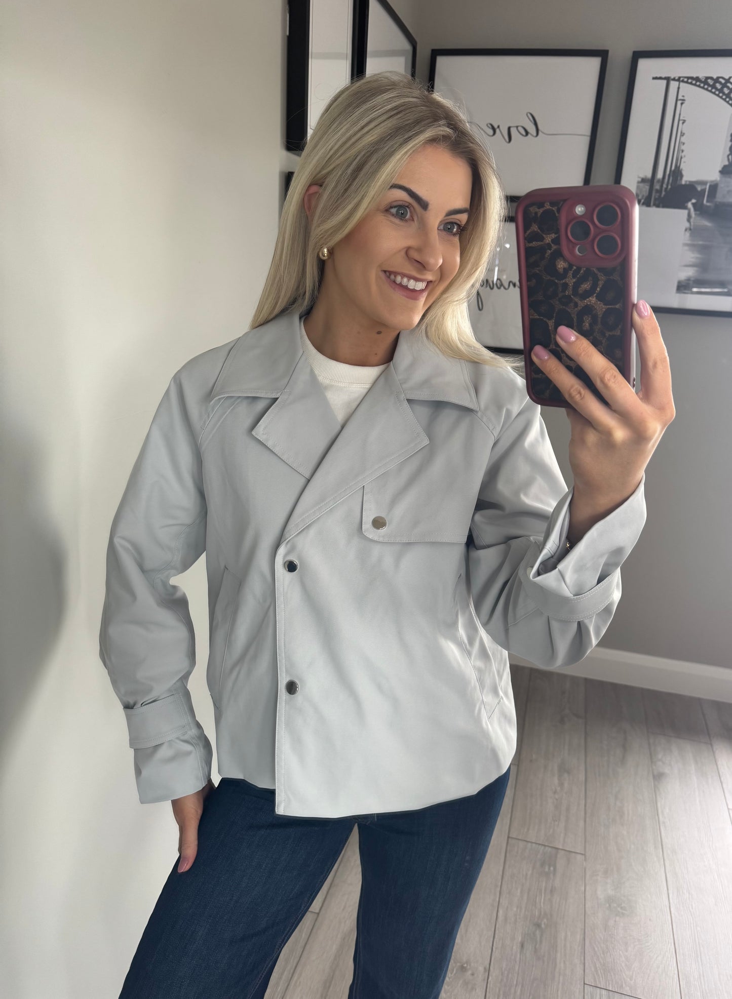 Rant & Rave Octavia Grey Jacket