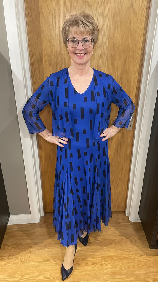 Glitz Royal/Black Two Piece