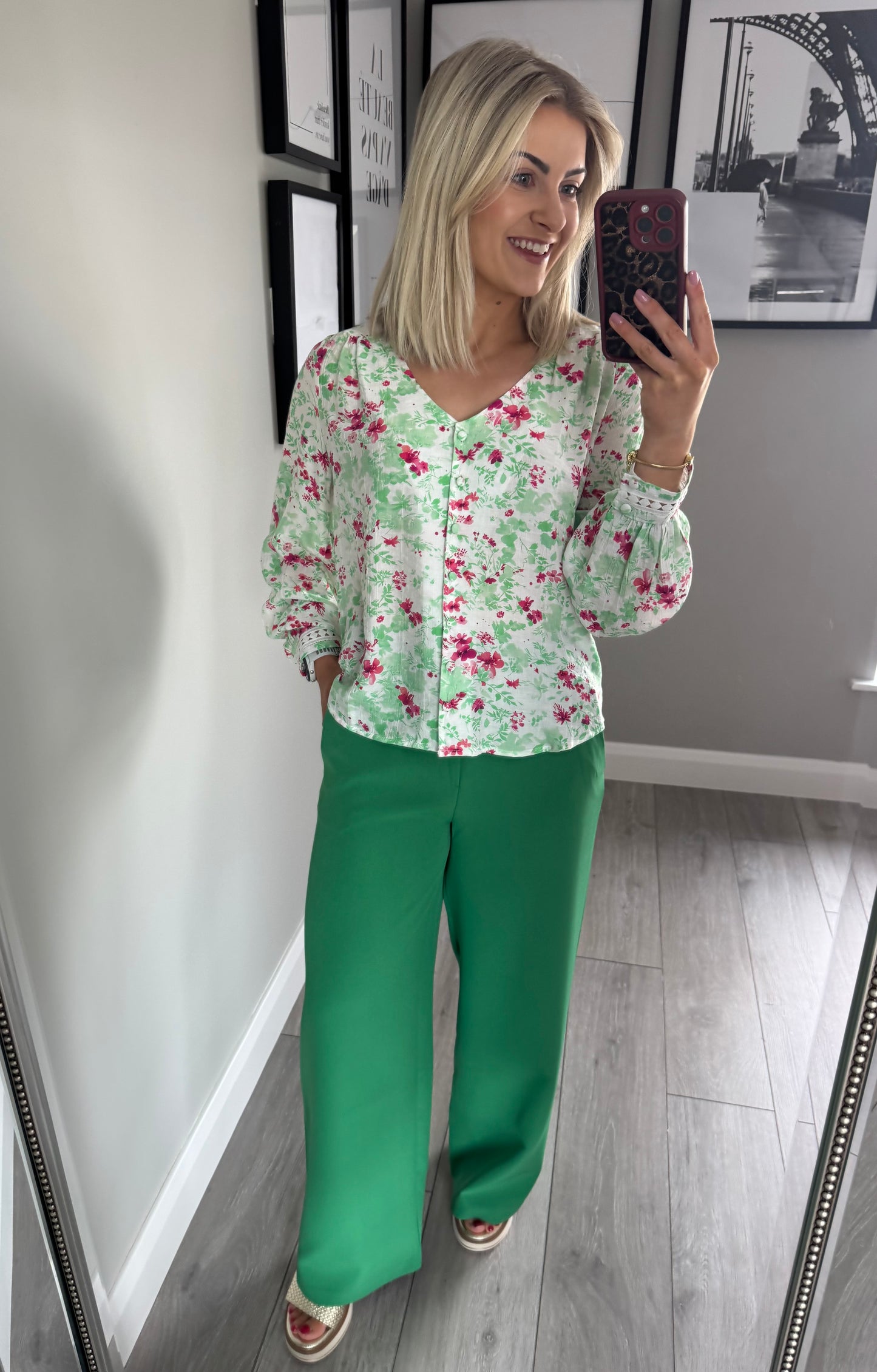 Rant & Rave Josie Green Trousers