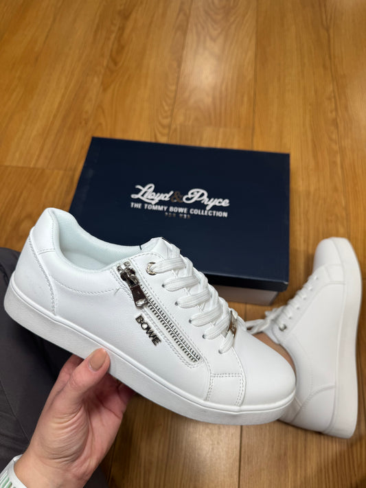 Tommy Bowe for Her Flucher White Trainer