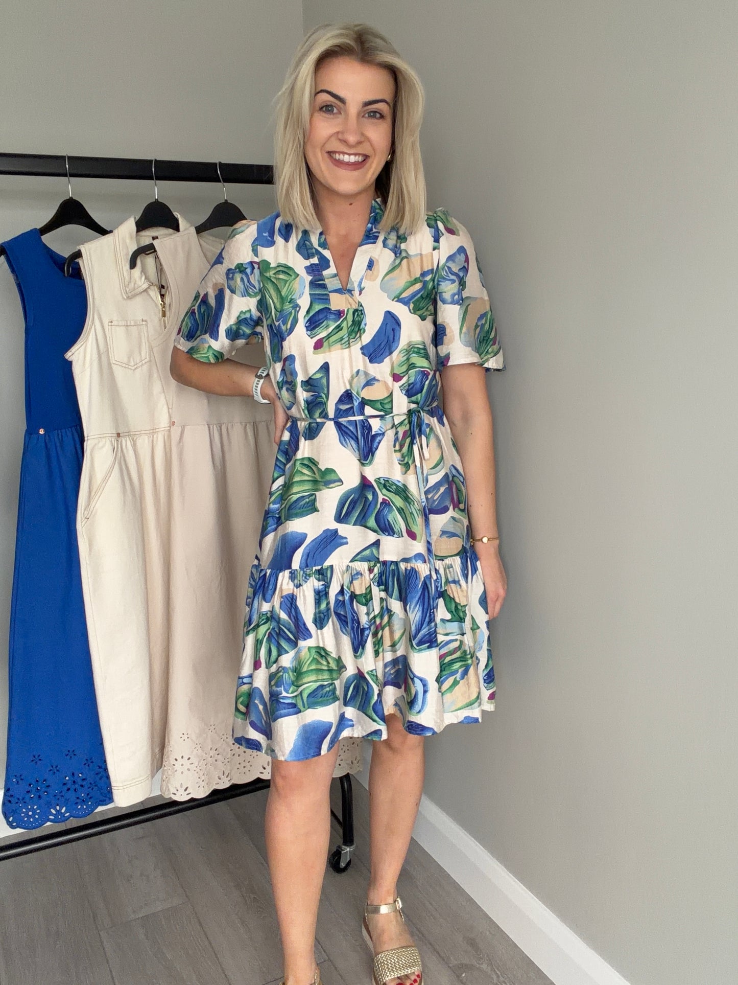 Rant & Rave Fleur Blue Dress