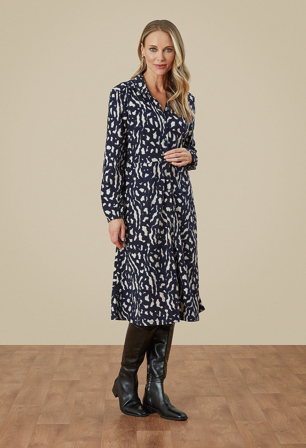 Adini Sasha Moonbeam Painted Dress
