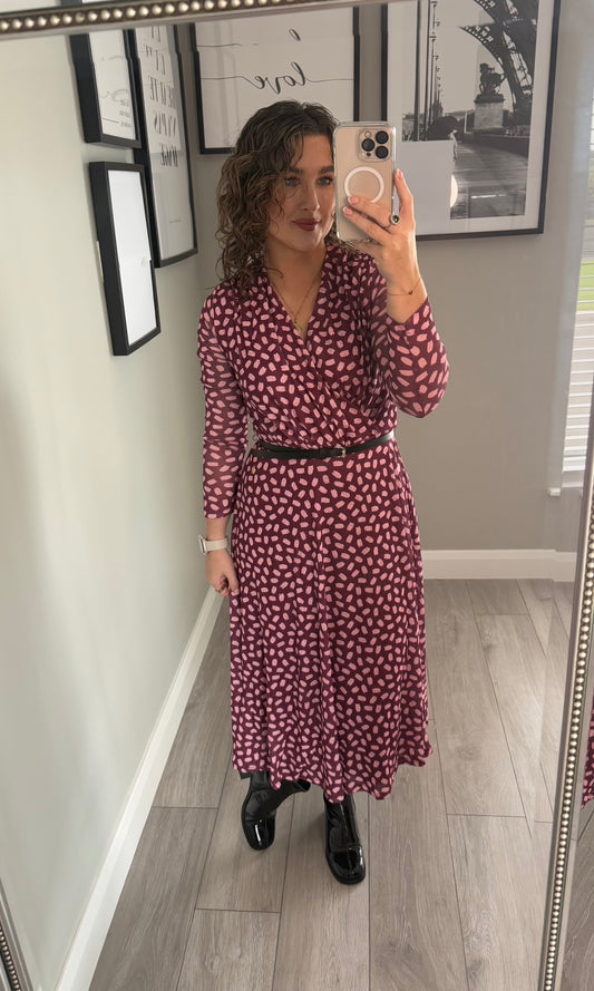Rant & Rave Henrietta Pink Dress