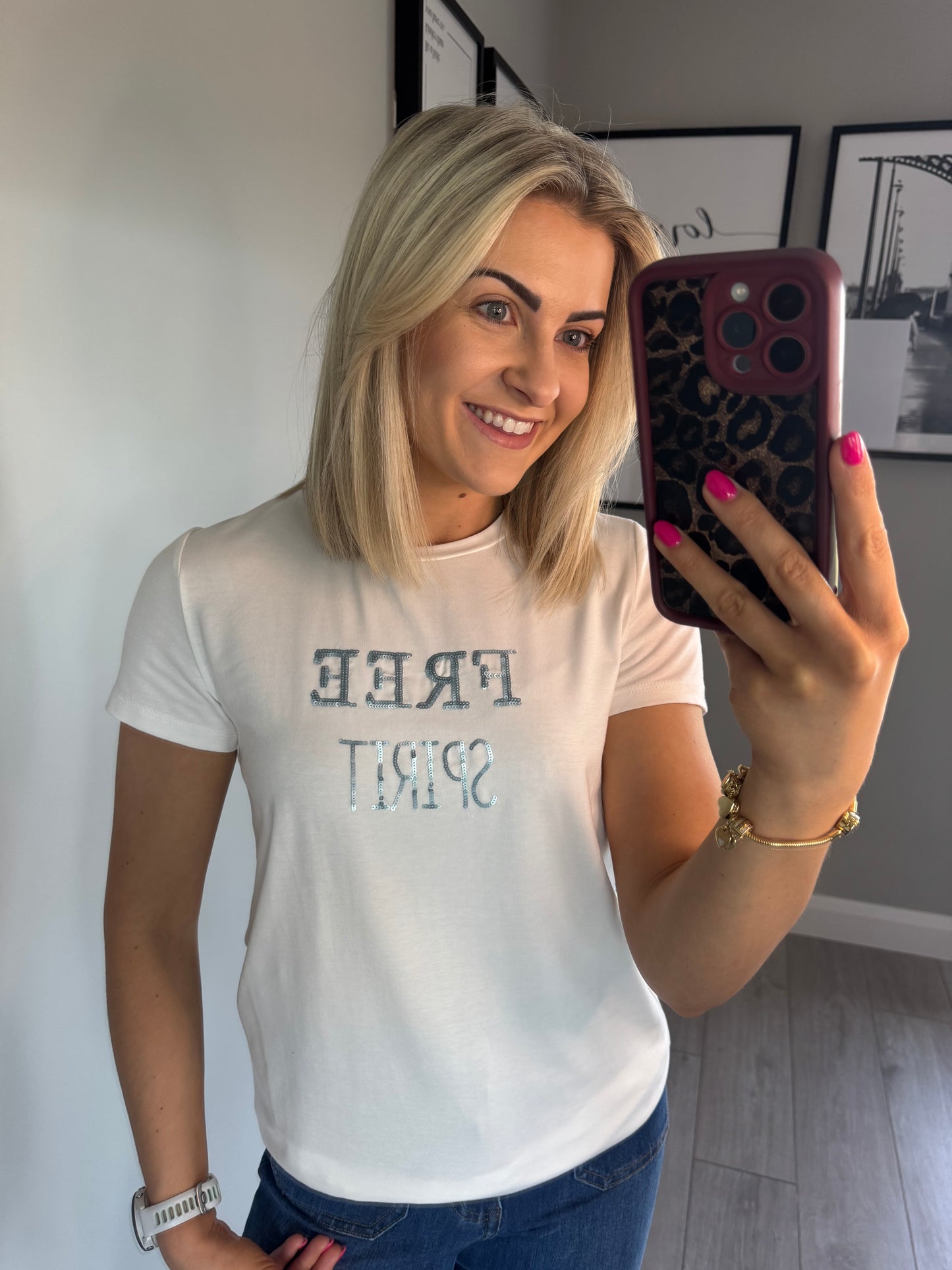 Yest White Free Spirit Tee