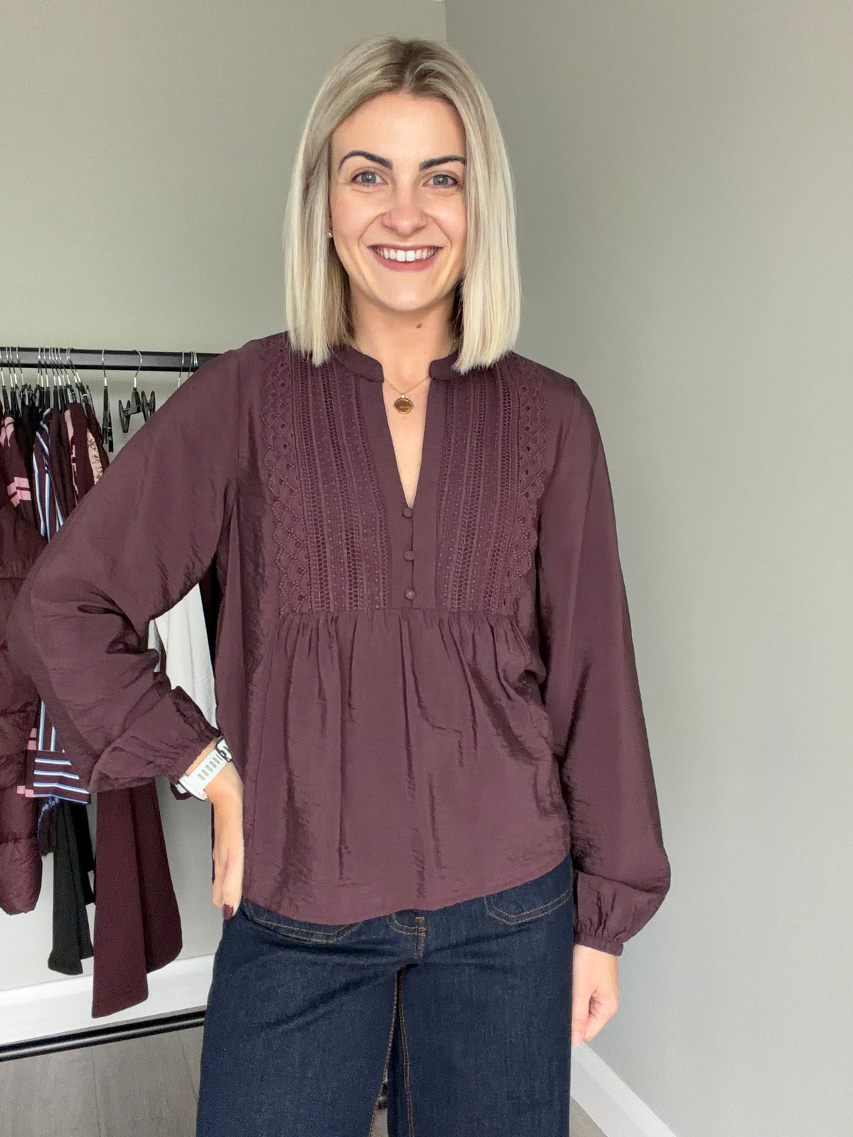 Kaffe KAgalina Fudge Blouse