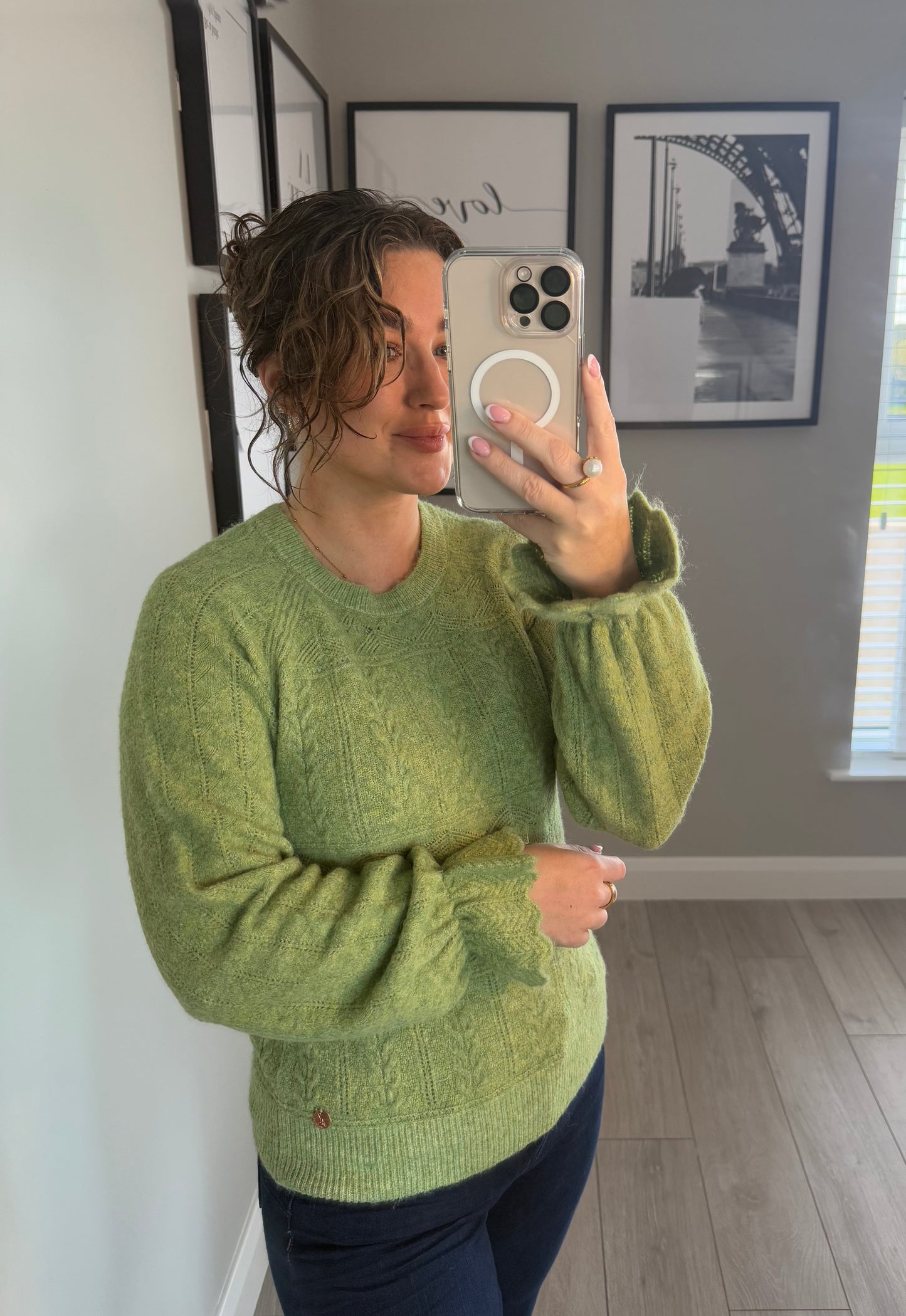 Rant & Rave Adalyn Green Jumper