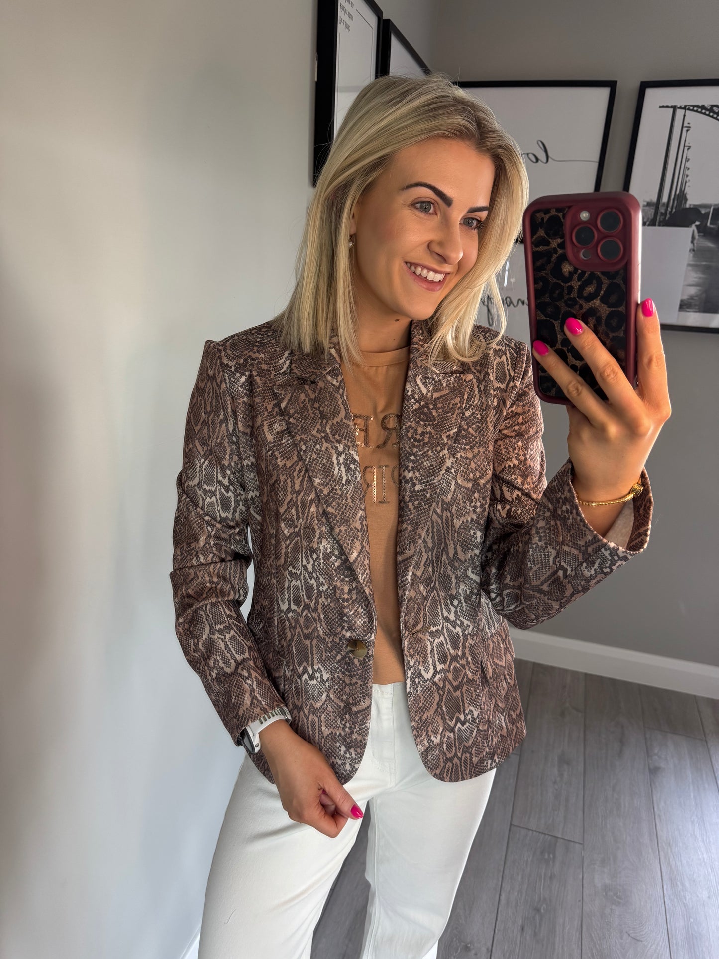Yest Soft Terra Snake Blazer