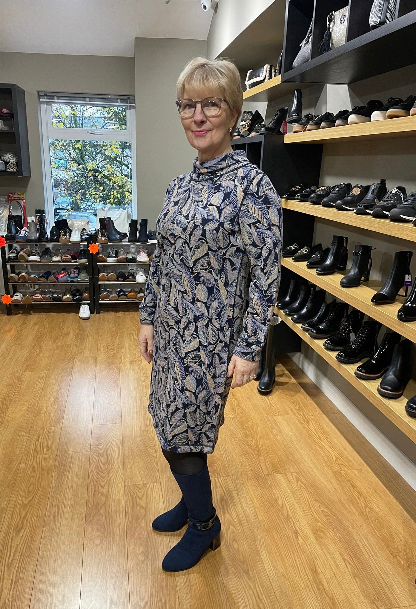 Adini Brava Reversible Autumn Leaf Dress