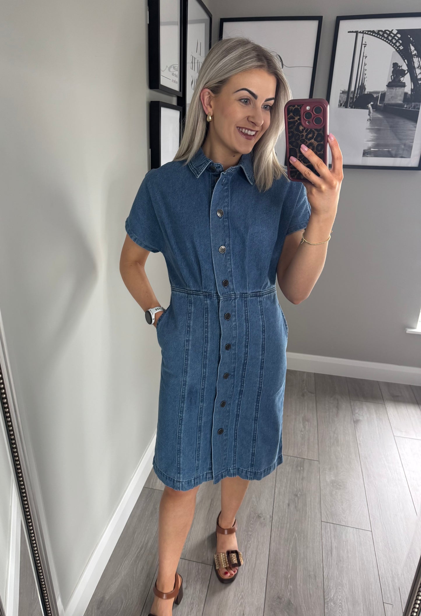 Kaffe KAvalena Denim Dress