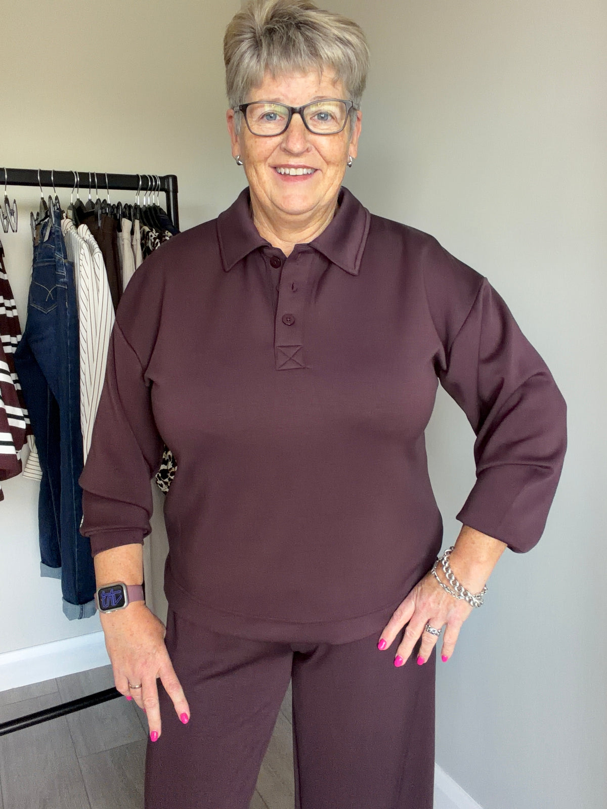 B.Young BYpusti Fudge Polo Sweat