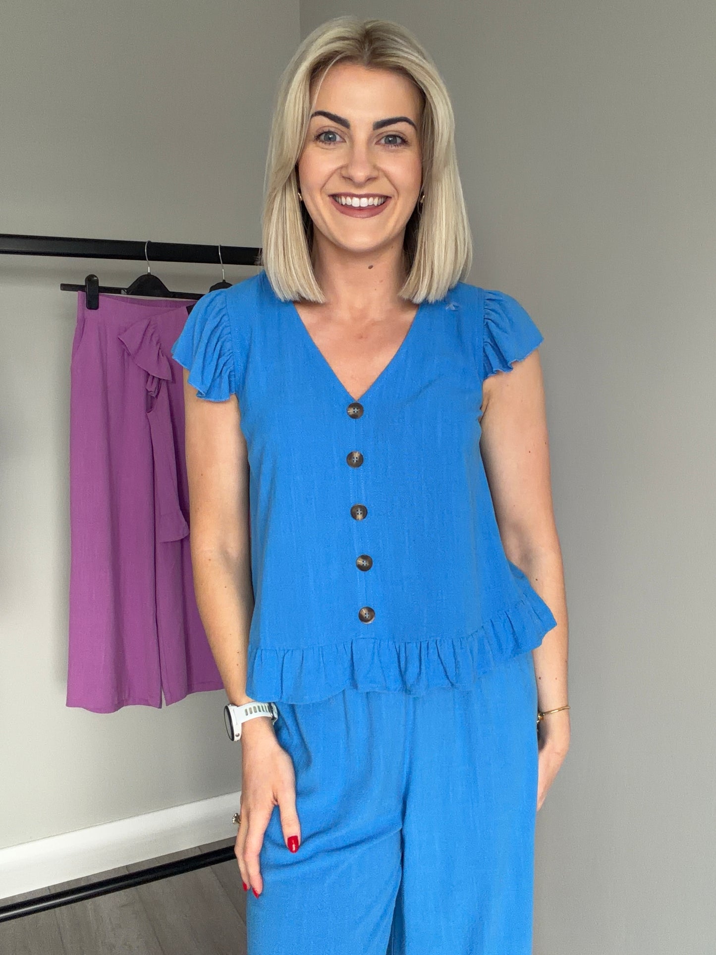 Rant & Rave Lois Blue Co-Ord