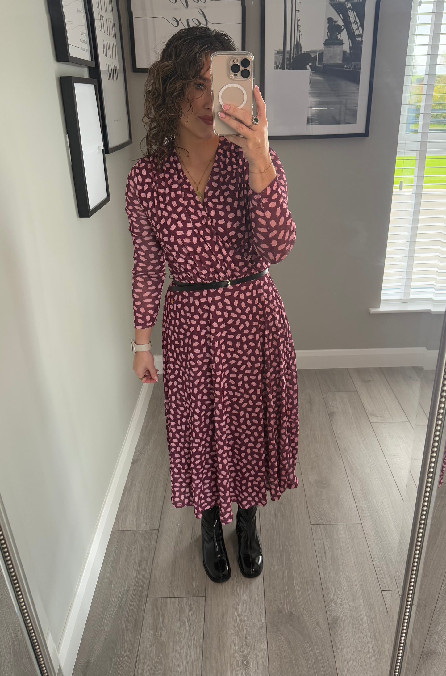 Rant & Rave Henrietta Pink Dress